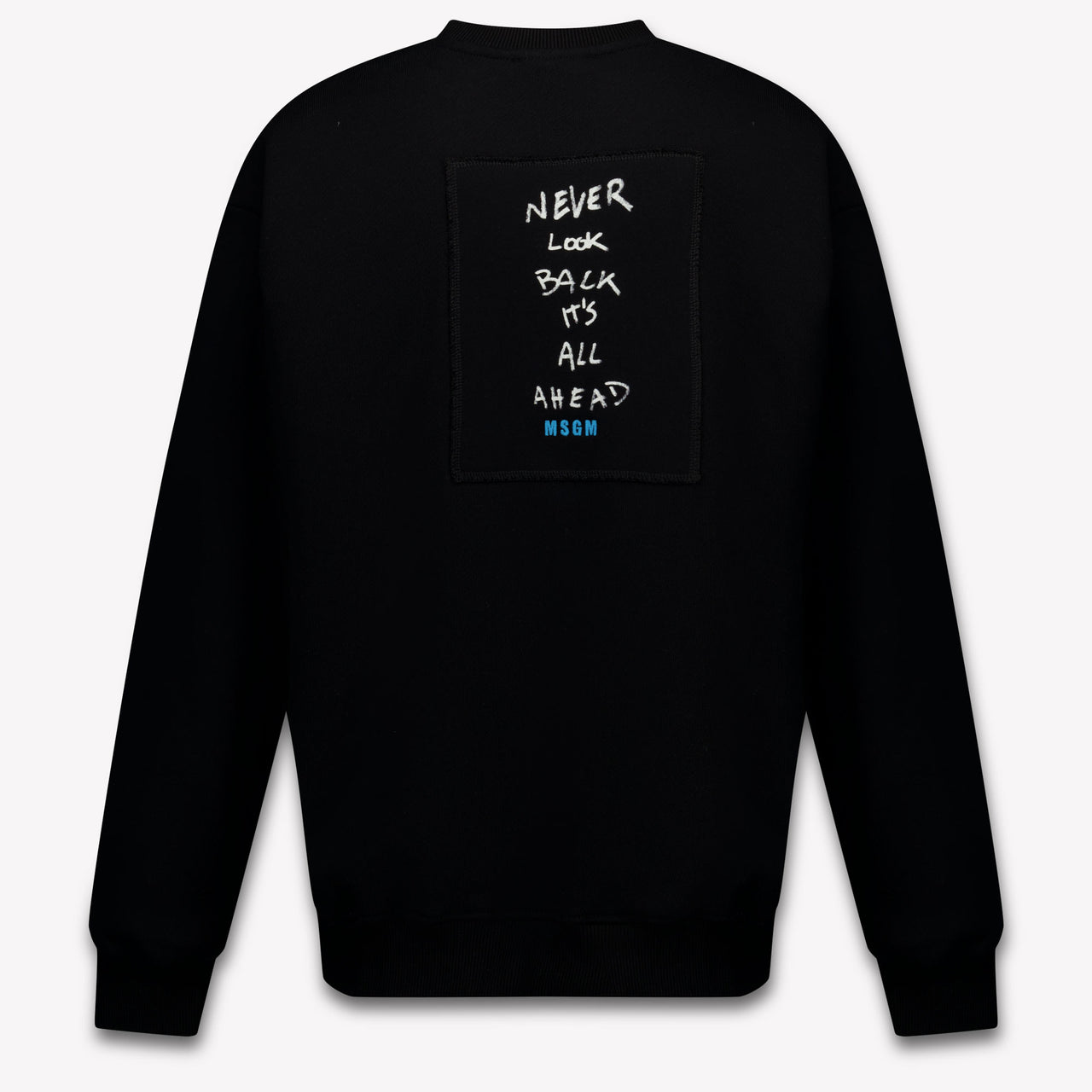 MSGM Kids Boys Sweater In Black