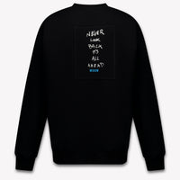 MSGM Kids Boys Sweater In Black