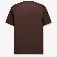 MSGM Kids Girls T-Shirt In Brown