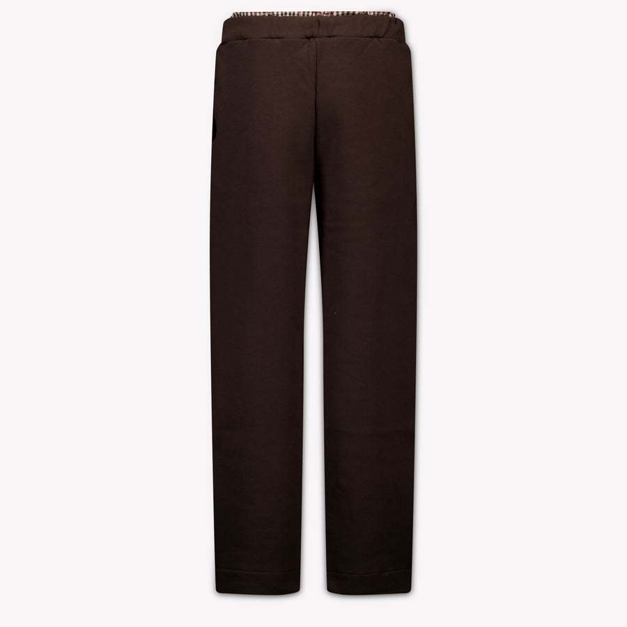 MSGM Kids Girls Pants In Brown