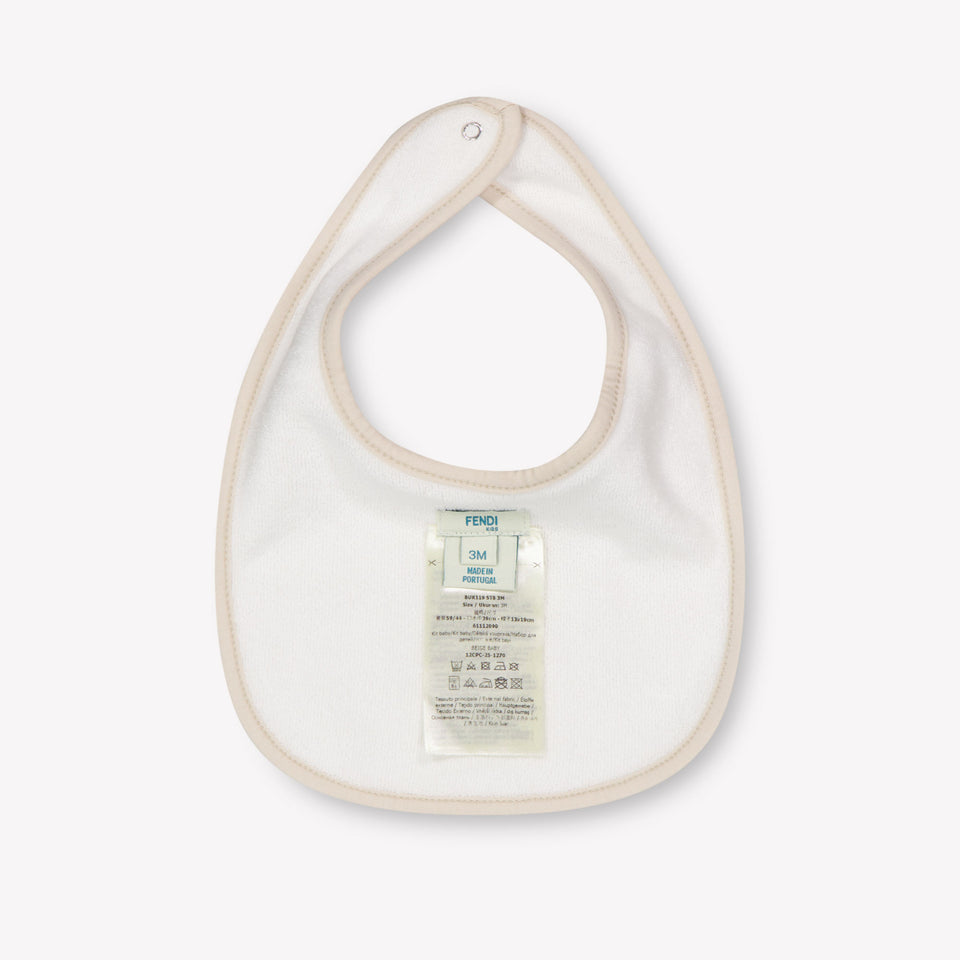 Fendi Baby Unisex Boxpakje In Beige