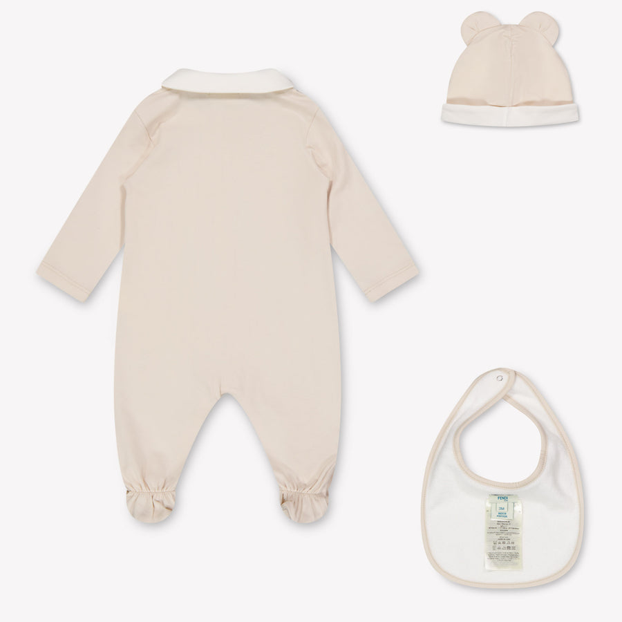 Fendi Baby Unisex Boxpakje In Beige