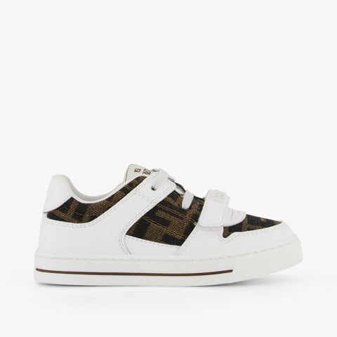 Fendi Unisex Sneakers In Wit