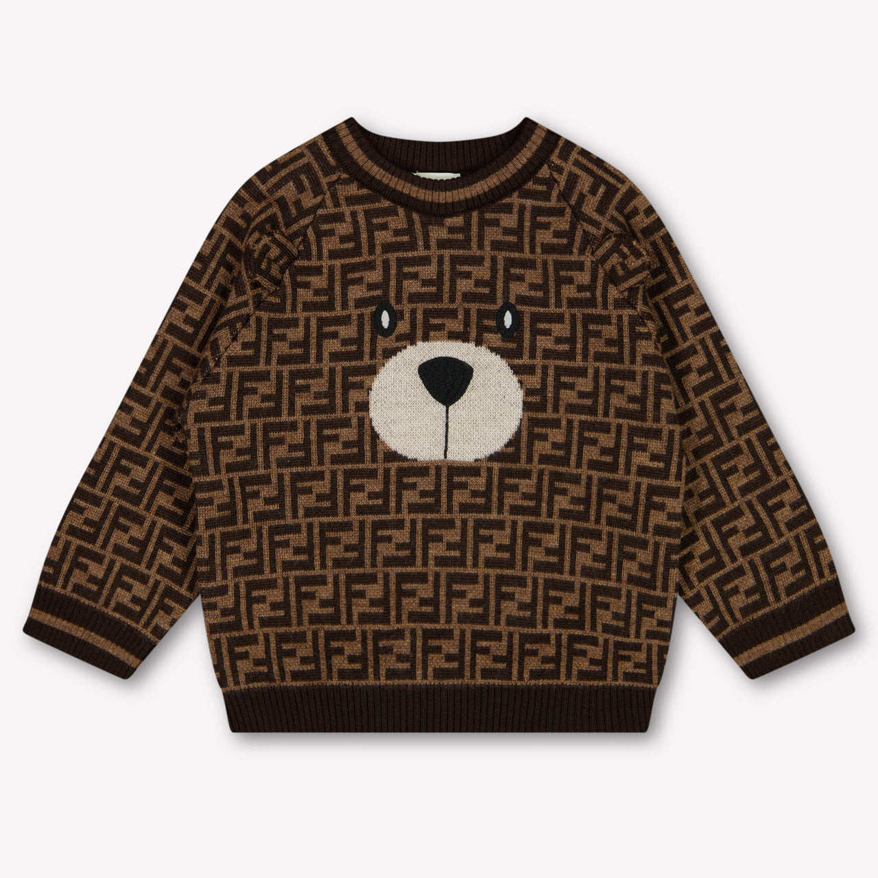 Fendi Baby Unisex Sweater In Brown