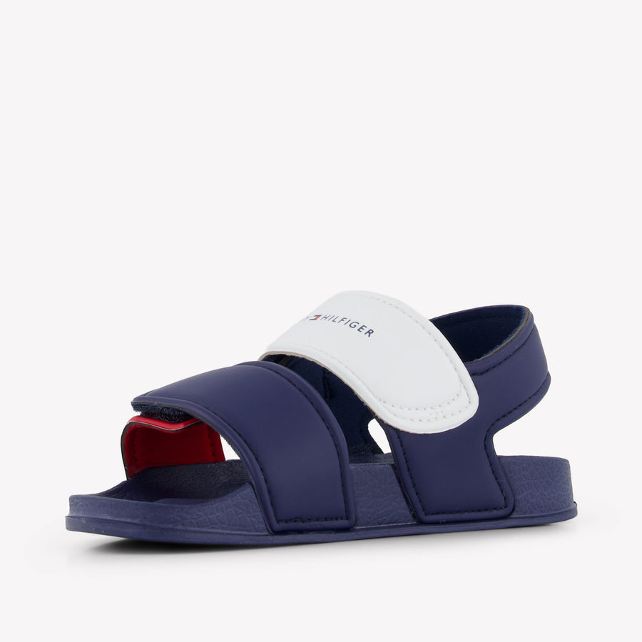 Tommy Hilfiger Boys Sandals In Navy