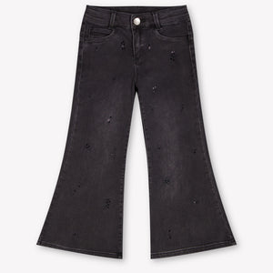 Liu Jo Kids Girls Jeans In Black