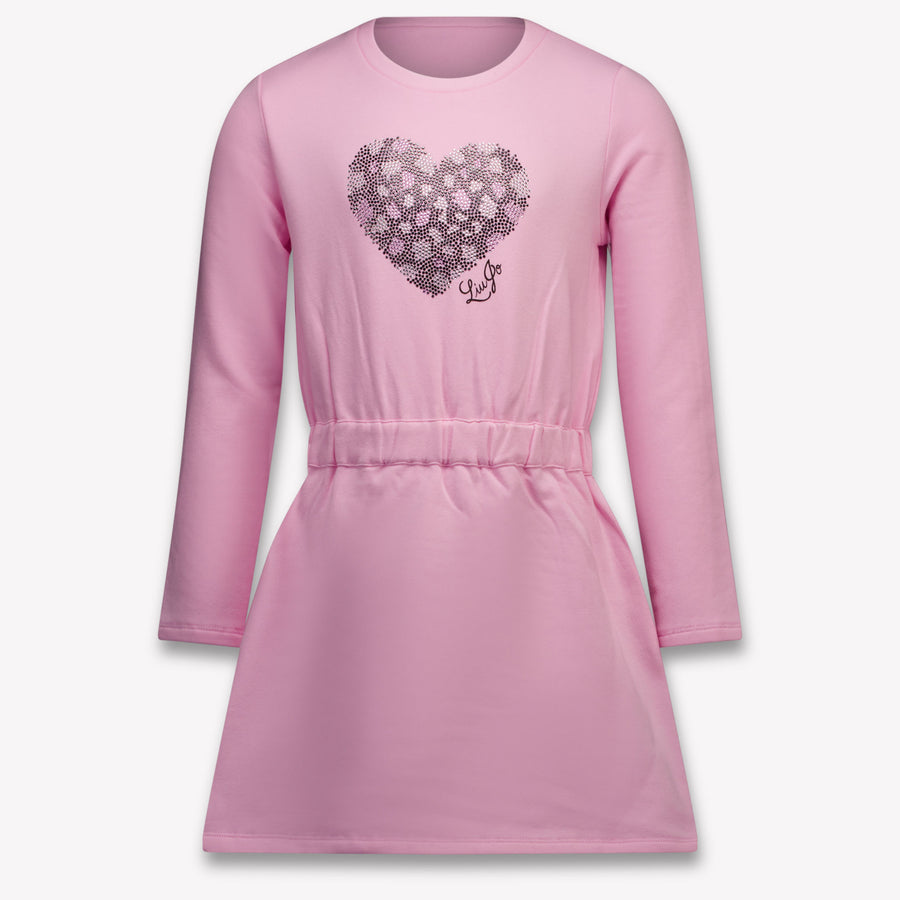 Liu Jo Girls Dress in Light Pink