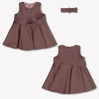 Liu Jo Baby Girls Dress In Brown