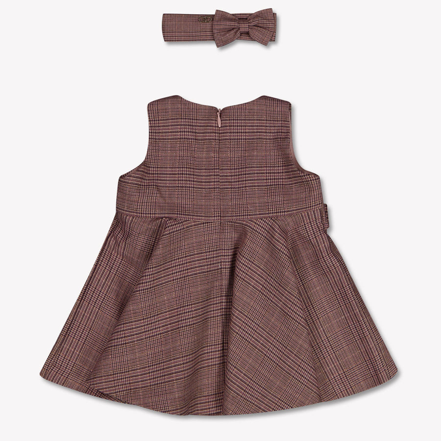 Liu Jo Baby Girls Dress In Brown