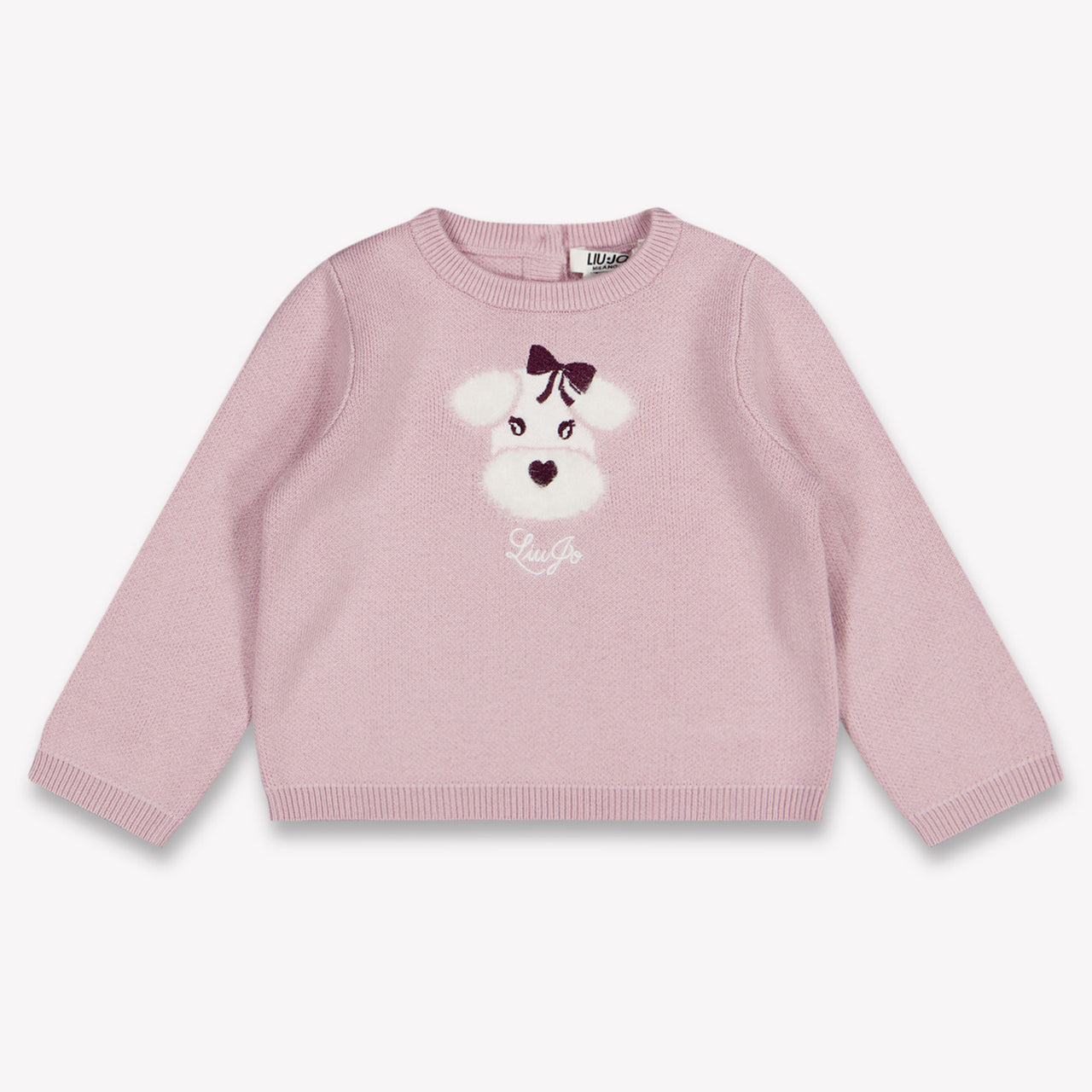 Liu Jo Baby Girls Sweater In Light Pink