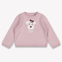 Liu Jo Baby Girls Sweater In Light Pink