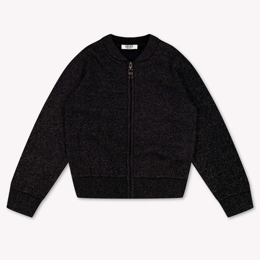Liu Jo Kids Girls Cardigan In Black
