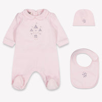 Liu Jo Baby Girls Playsuit In Light Pink