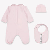 Liu Jo Baby Girls Playsuit In Light Pink