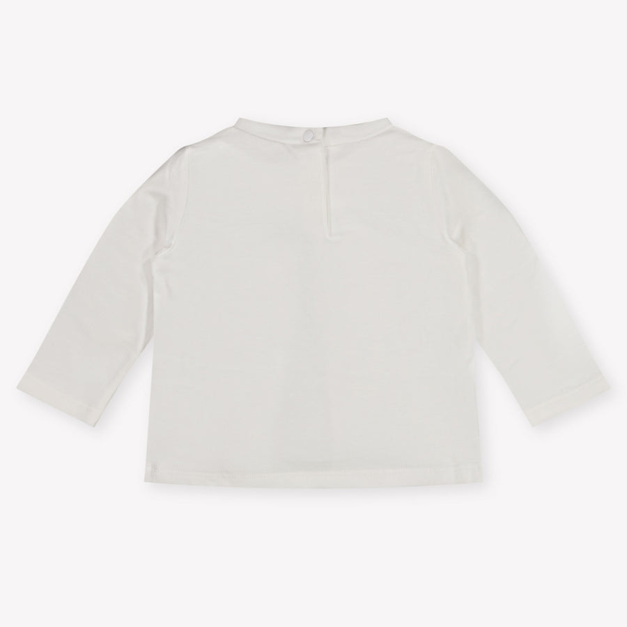 Liu Jo Baby Girls T-Shirt In OffWhite