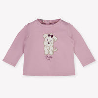 Liu Jo Baby Girls T-Shirt In Light Pink