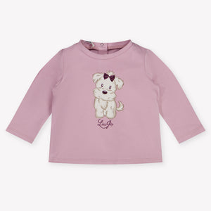 Liu Jo Baby Girls T-Shirt In Light Pink