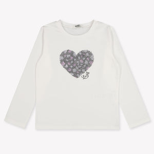 Liu Jo Kids Girls T-Shirt In White