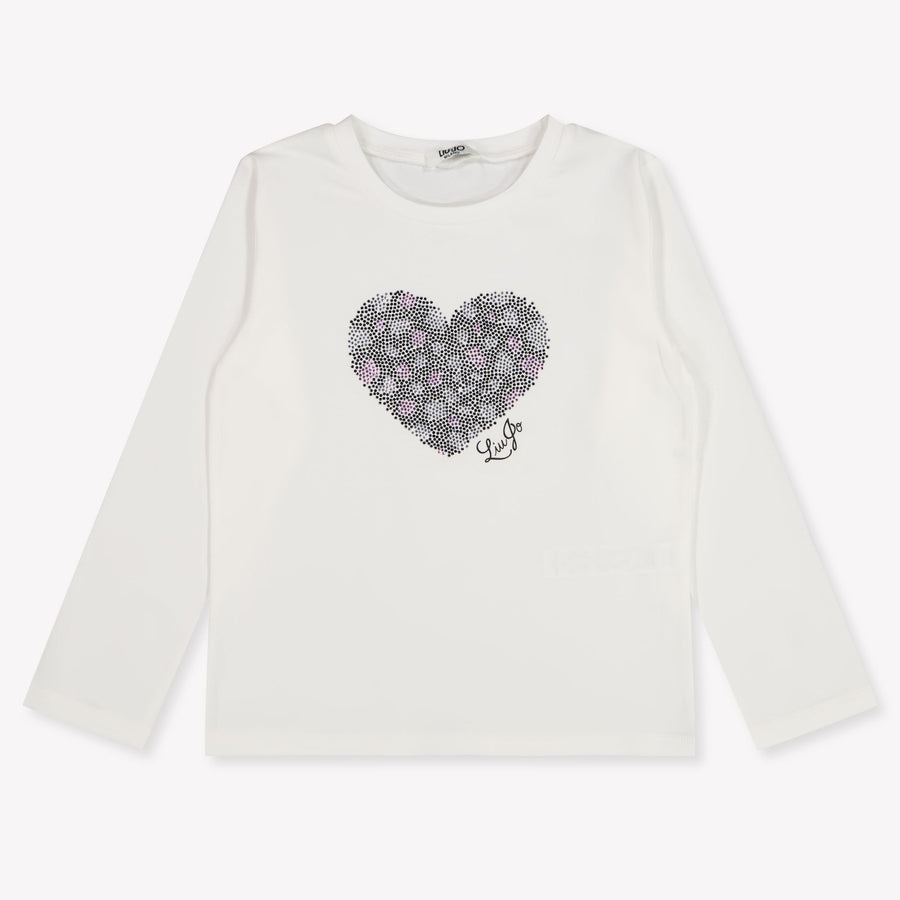 Liu Jo Kids Girls T-Shirt In White