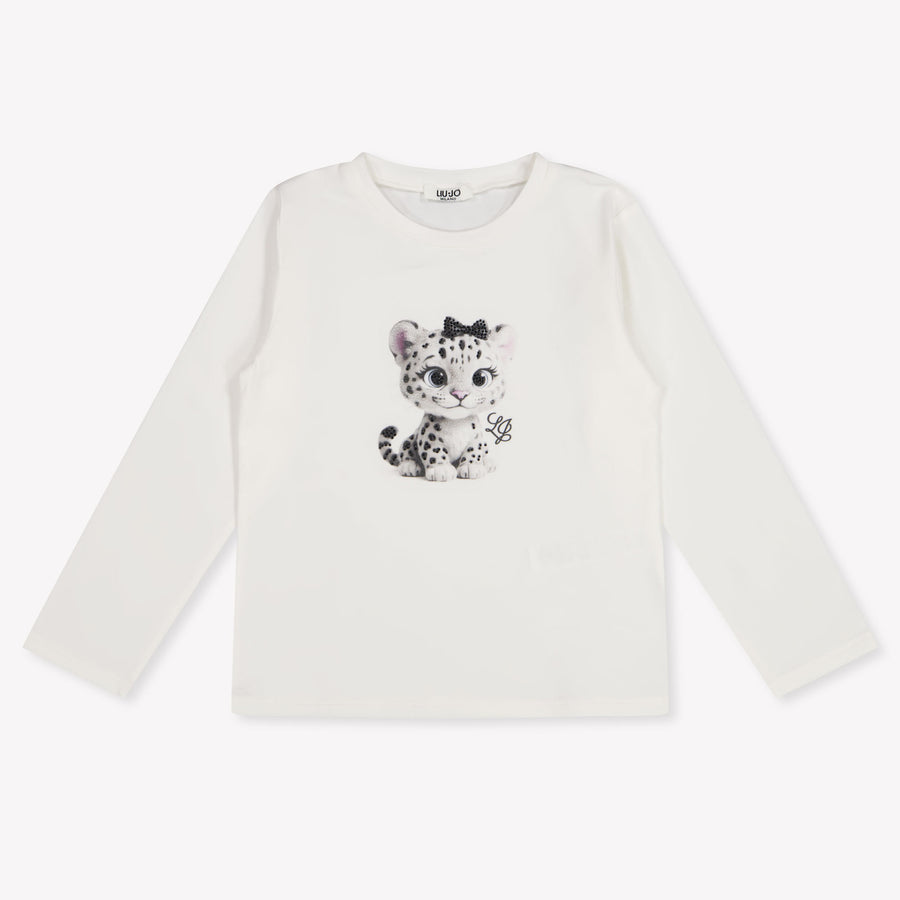 Liu Jo Kids Girls T-Shirt In White
