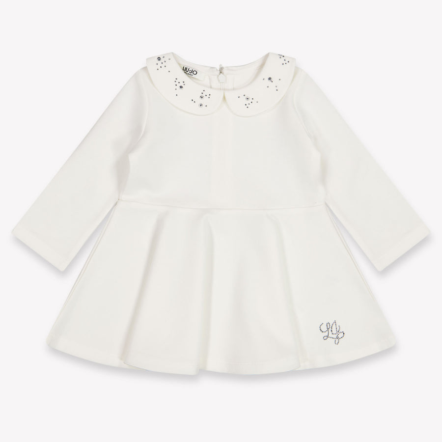 Liu Jo Baby Girls Dress in Off-White
