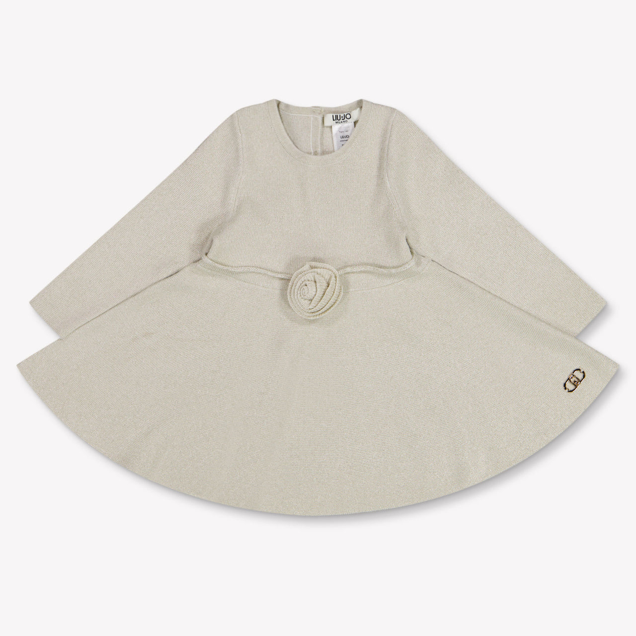 Liu Jo Baby Girls Dress In Gold
