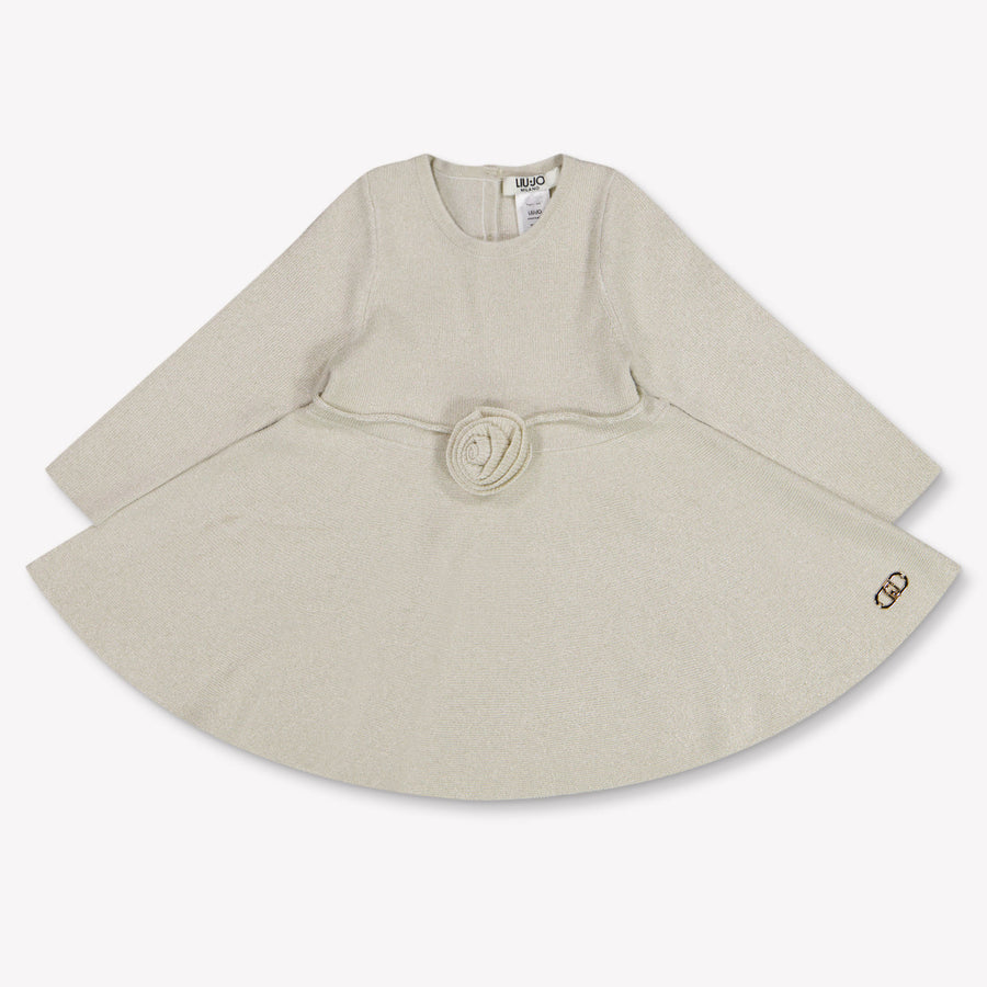 Liu Jo Baby Girls Dress In Gold