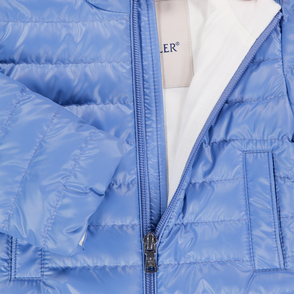 Moncler Kerem Baby Boys In between jacket Light Blue