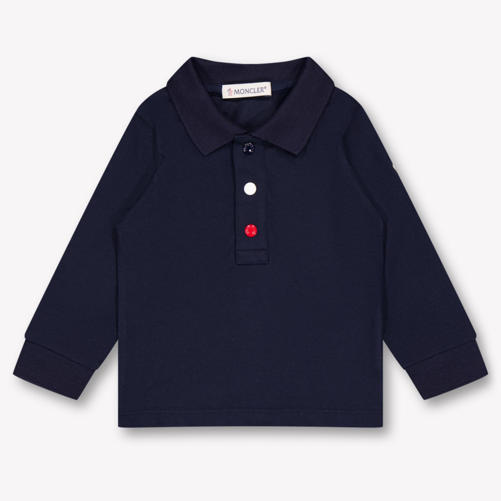 Moncler Baby Boys Polo In Navy