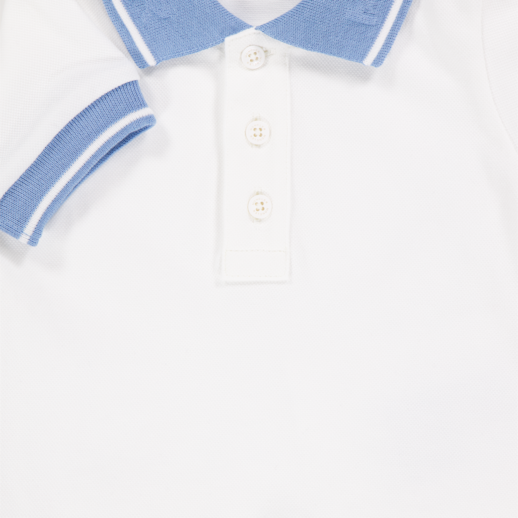 Moncler Baby Boys Polo In White