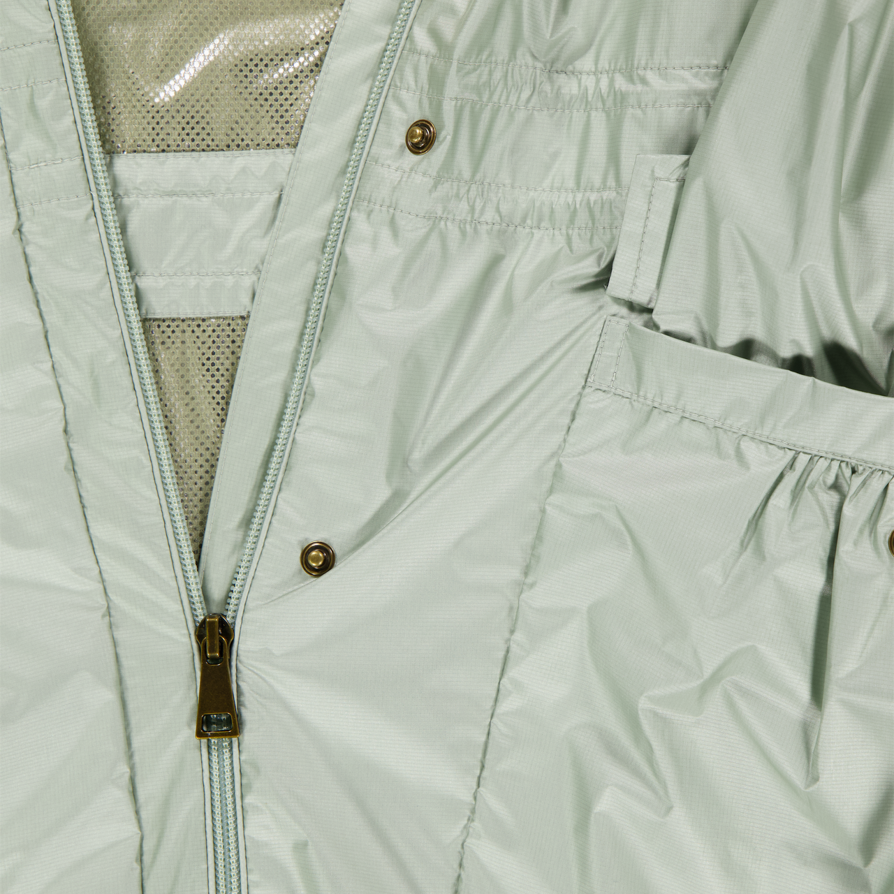 Moncler Afet Kids Girls Summer jacket In Mint