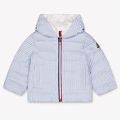 Moncler Haluk Baby Jongens Tussenjas In Licht Blauw