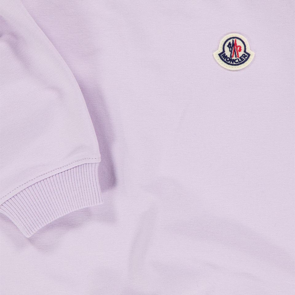 Moncler Baby Girls Dress In Lilac