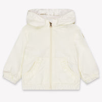 Moncler Nigar Baby Meisjes Zomerjas In Off White