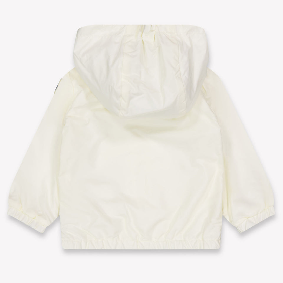 Moncler Nigar Baby Girls Summer jacket In OffWhite
