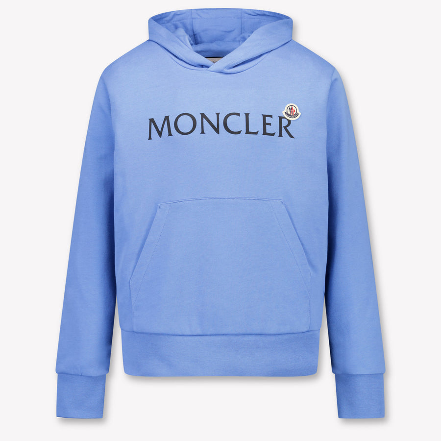 Moncler Kinder Jongens Trui In Licht Blauw