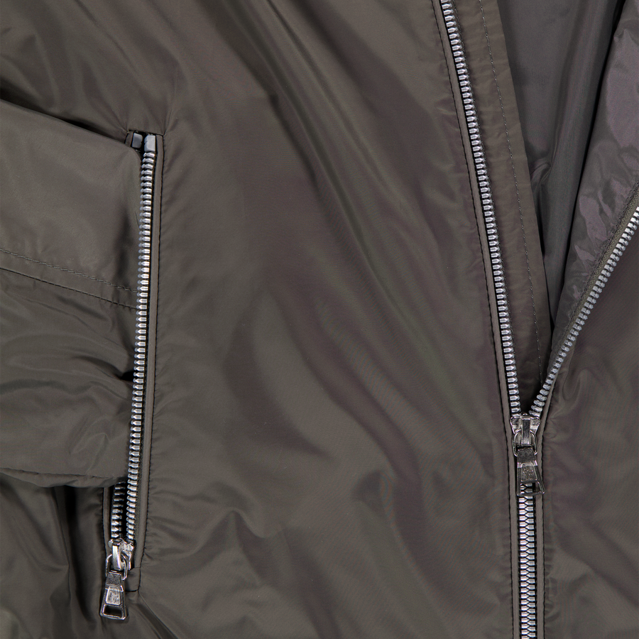 Moncler Hilmi Kids Boys Summer jacket In Gray