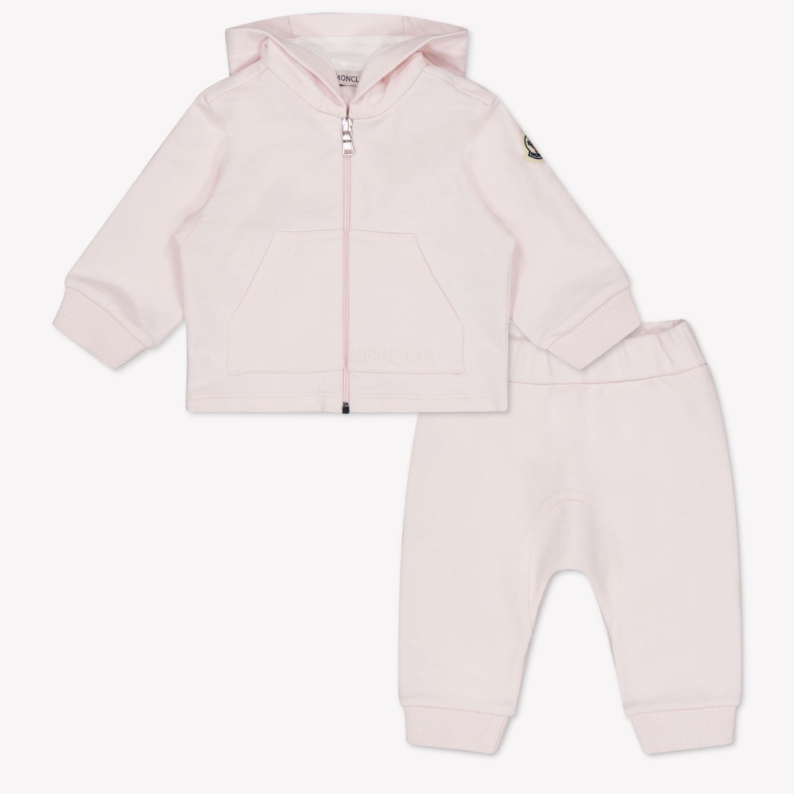 Moncler Baby Girls Jogging suit In Light Pink