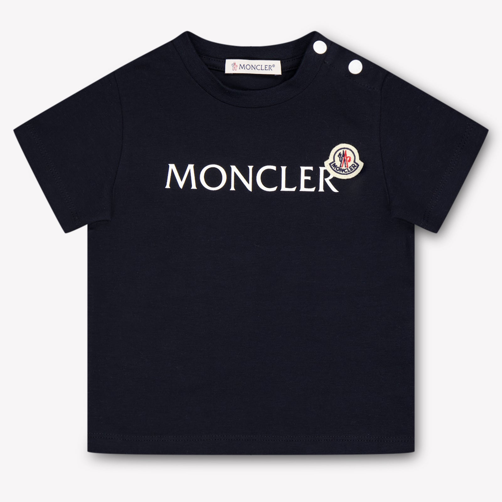 Moncler Baby Boys T-Shirt In Navy