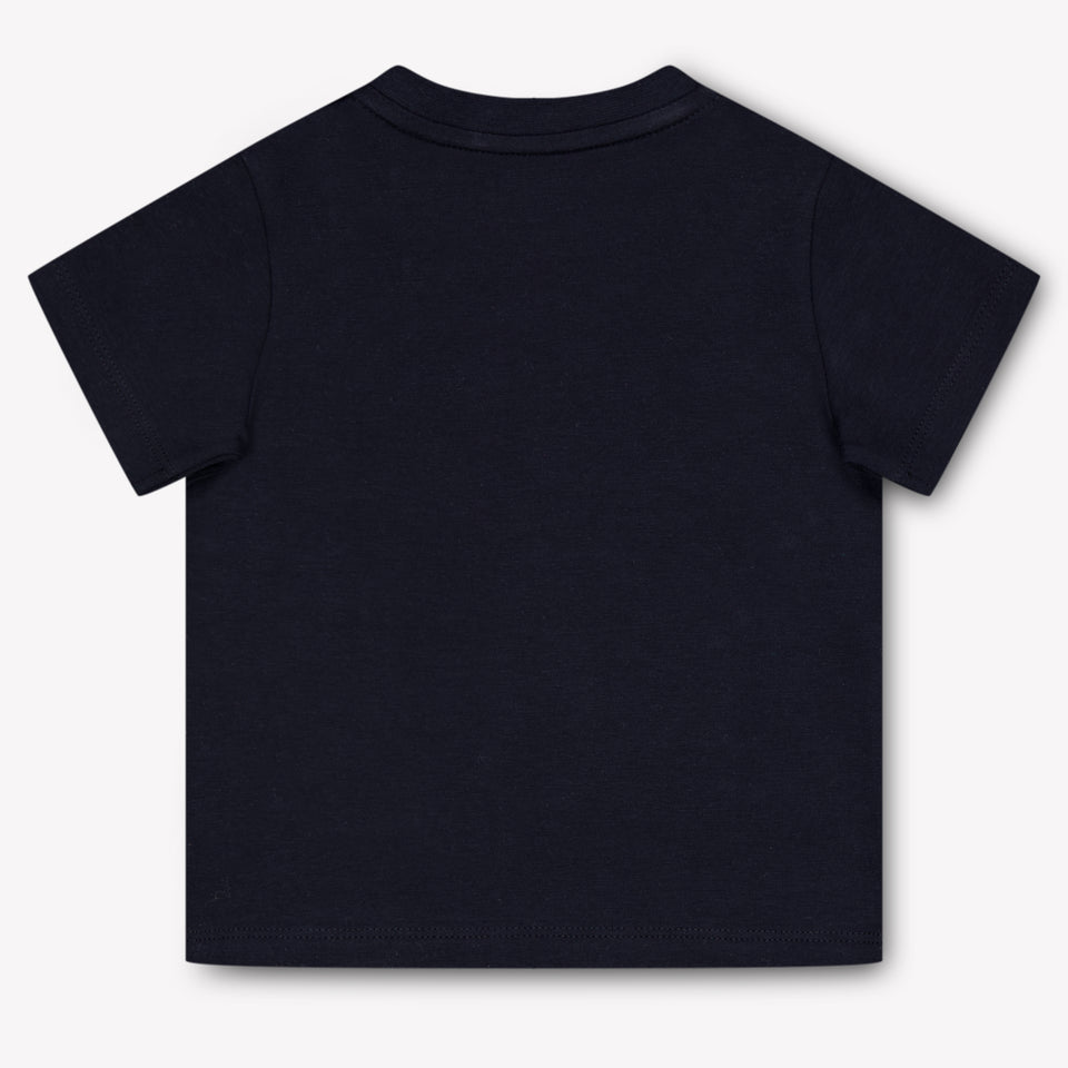 Moncler Baby Boys T-Shirt In Navy