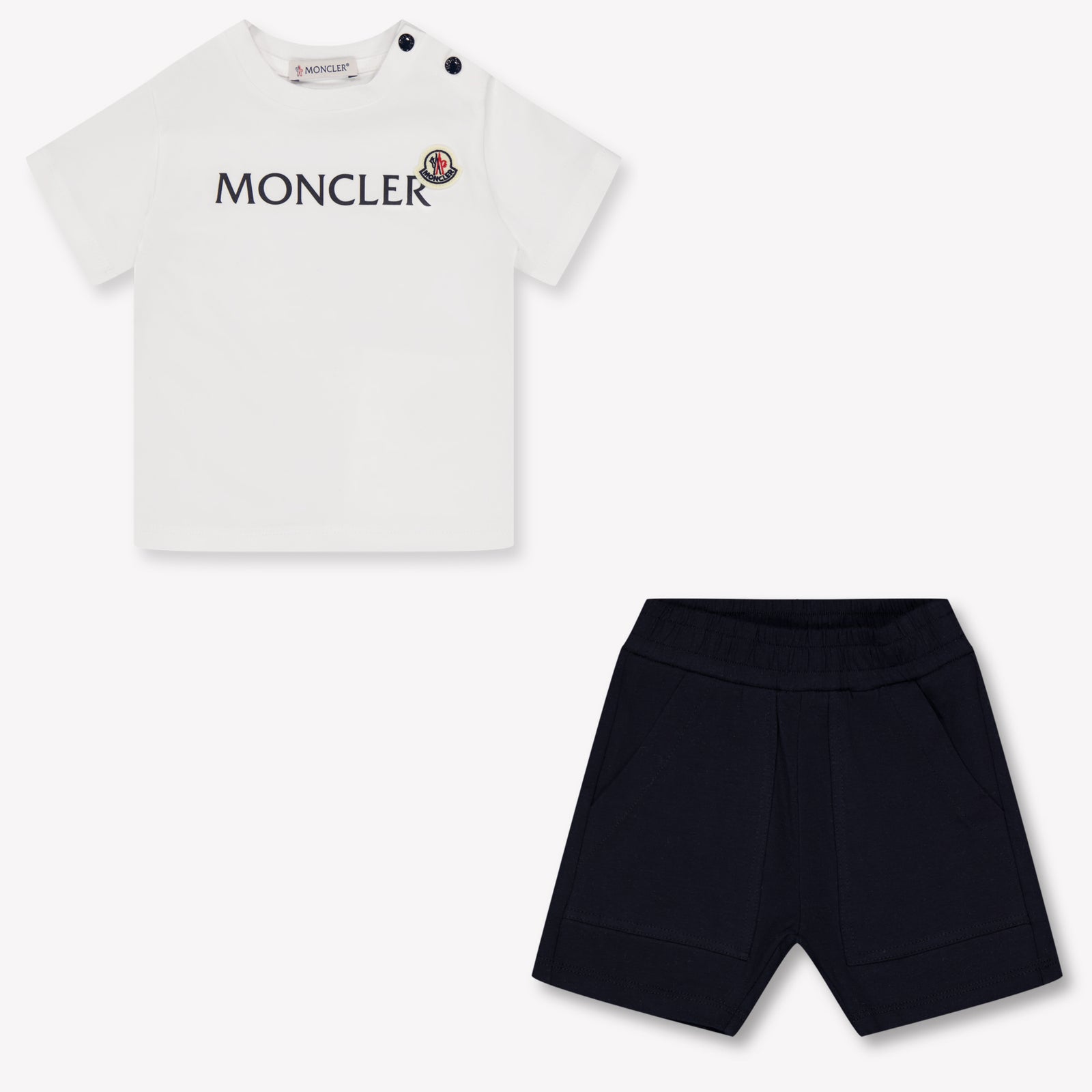 Moncler Baby Jongens Setje In Wit