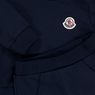Moncler Baby Jongens Joggingpak In Navy