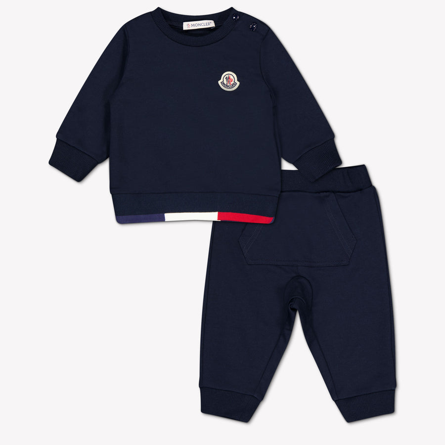 Moncler Baby Boys Tracksuit in Navy