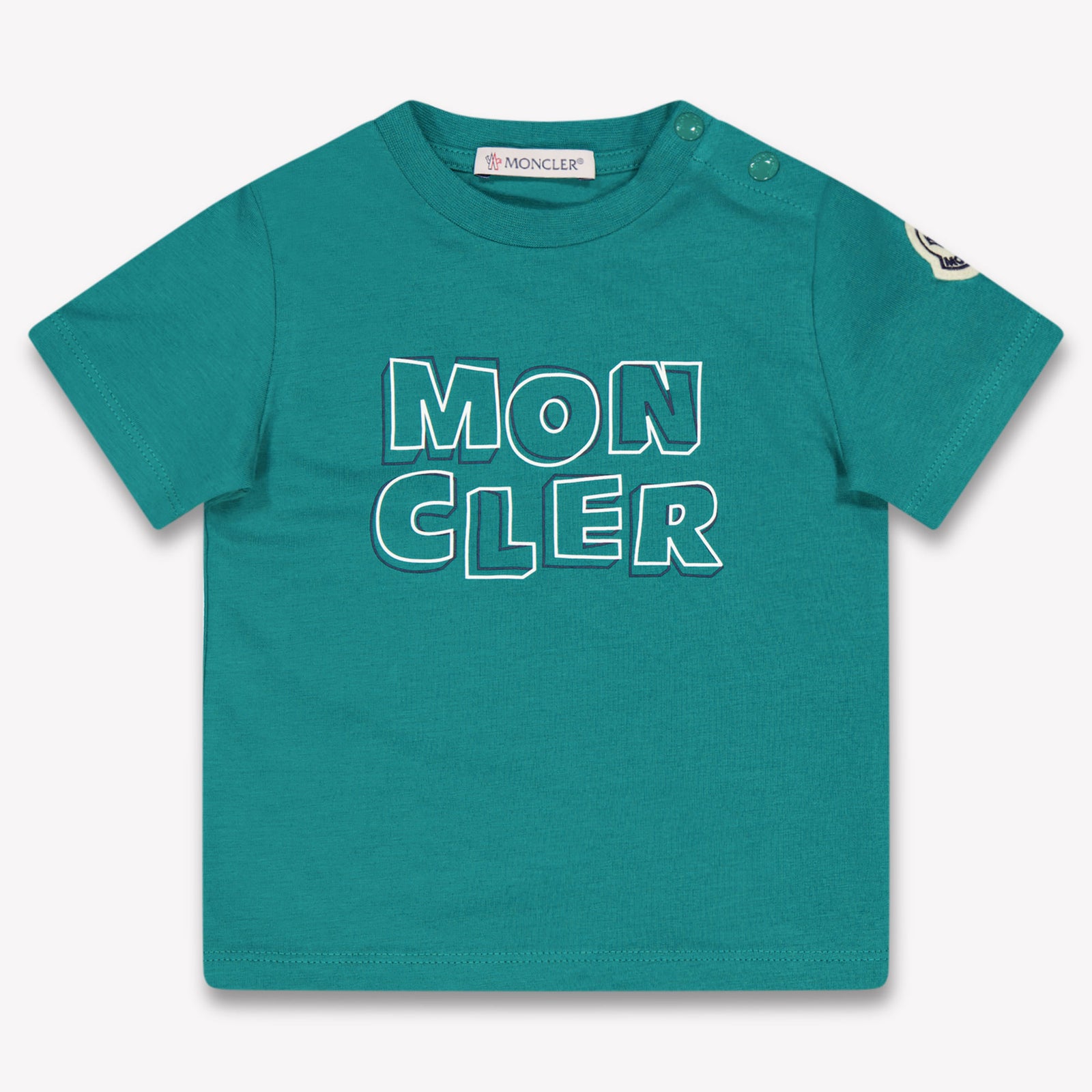 Moncler Baby Boys T-Shirt In Green