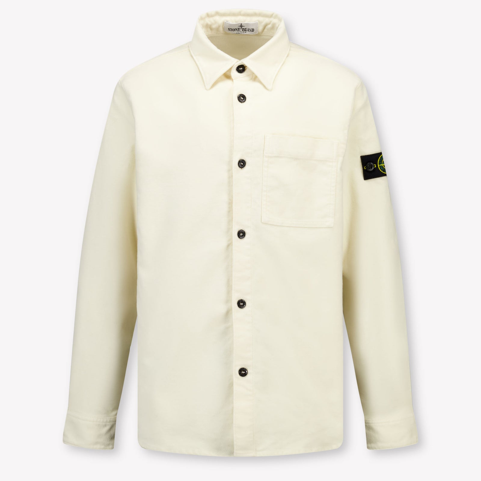 Stone Island Kids Boys Blouse  Offwhite