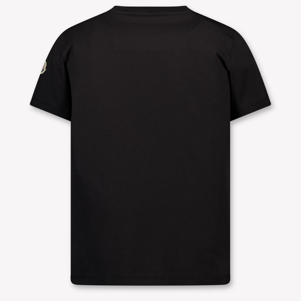 Moncler Kids Boys T-Shirt In Black