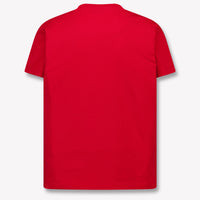 Moncler Kinder Meisjes T-Shirt In Rood