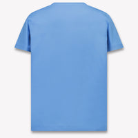 Moncler Kinder Meisjes T-Shirt In Licht Blauw