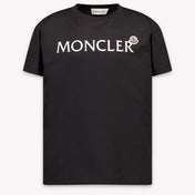 Moncler Kids Girls T-Shirt In Black