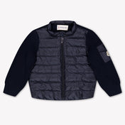 Moncler Baby Jongens Vest In Navy